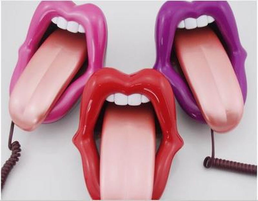 Telephone Sexy Red Lip Phone Fashion Big Mouth Phone Red Lip Love Phone