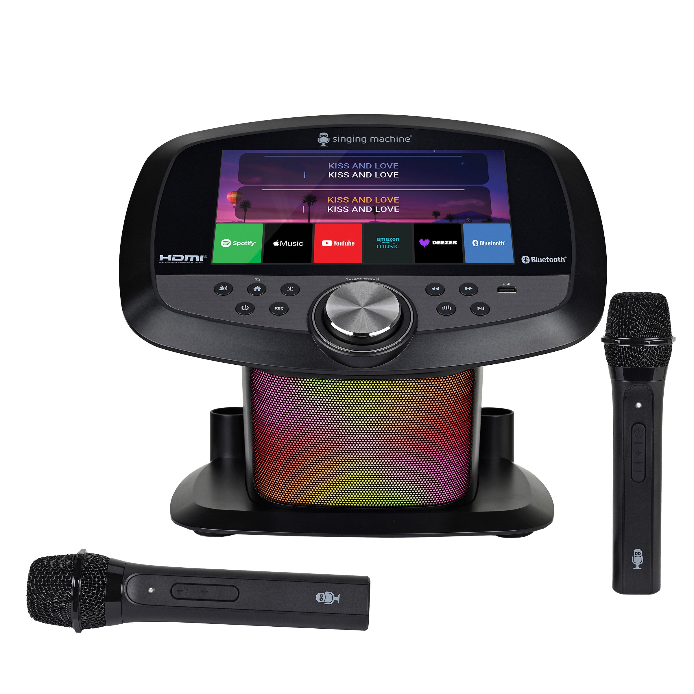 Ultimate Karaoke Party System with Vocal Removal & Charging Mics