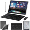 Android 13 Tablet 10 Inch Tablet with Keyboard Wireless Mouse Stylus,4G Phone Tablet