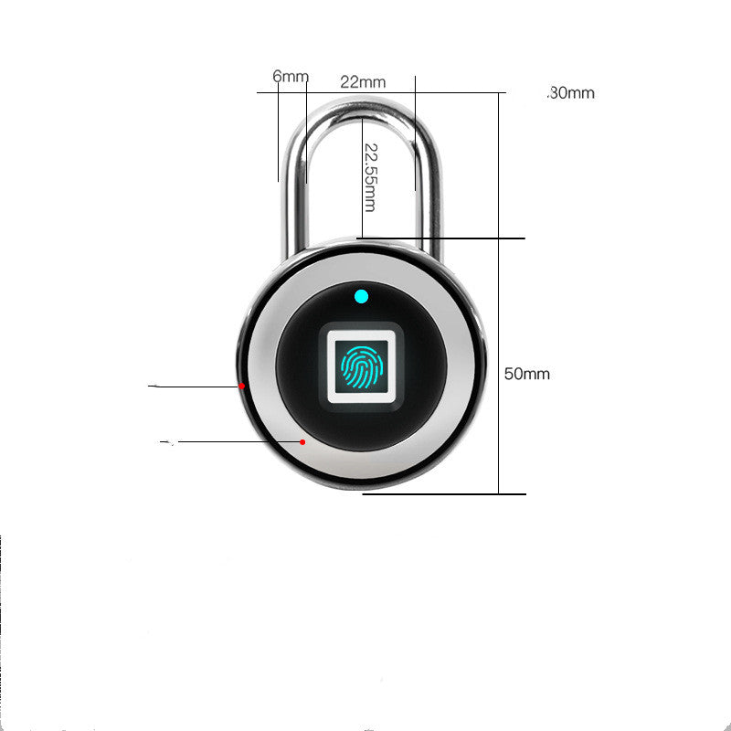 Fingerprint Padlocks, Smart Small Locks, Fingerprint Anti-Theft Locks, Padlocks