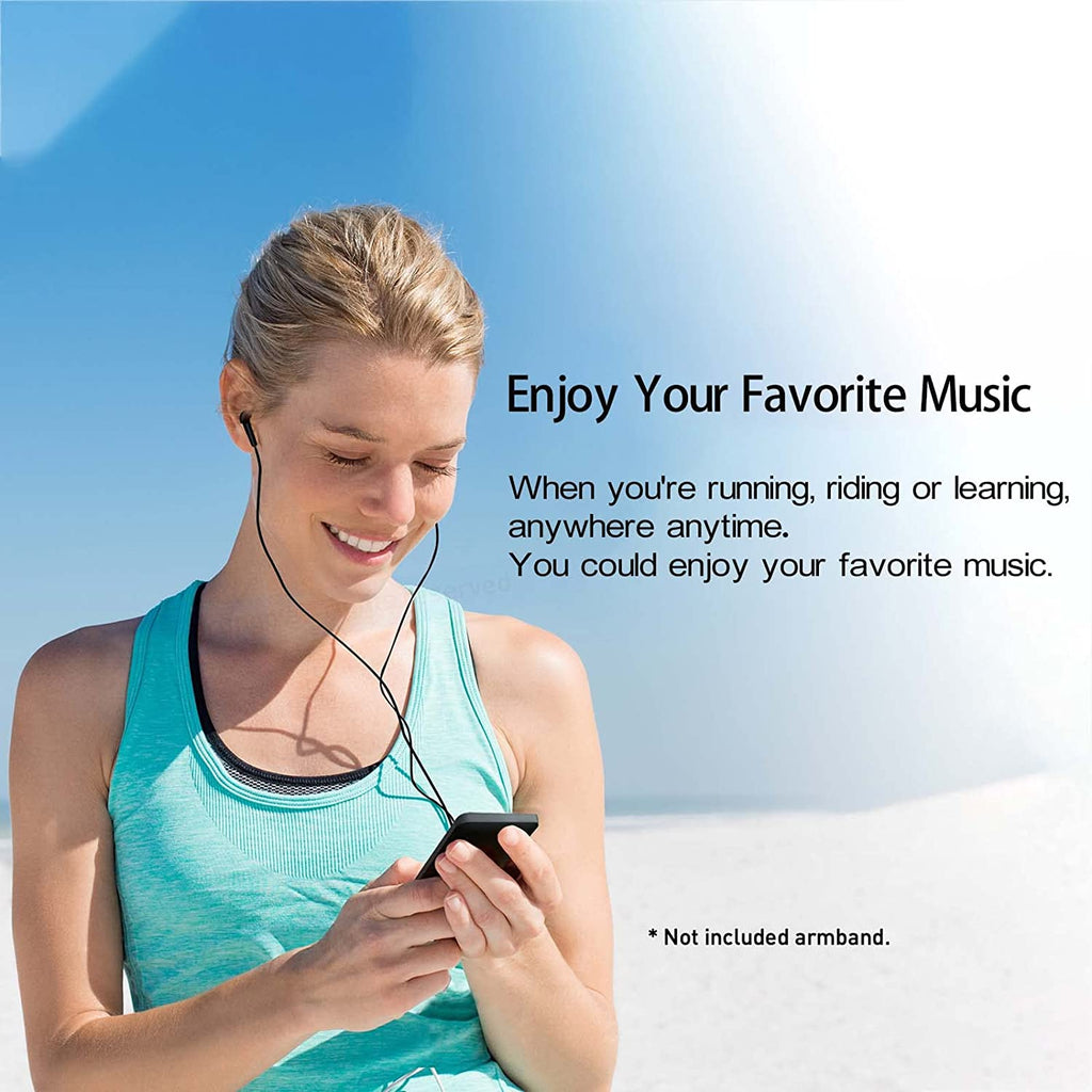 MP3 Player 32GB with Speaker Earphone Portable Mini Green Music Player Support Voice Recorder E-Book 1.8 Inch HD Screen Support up to 128GB