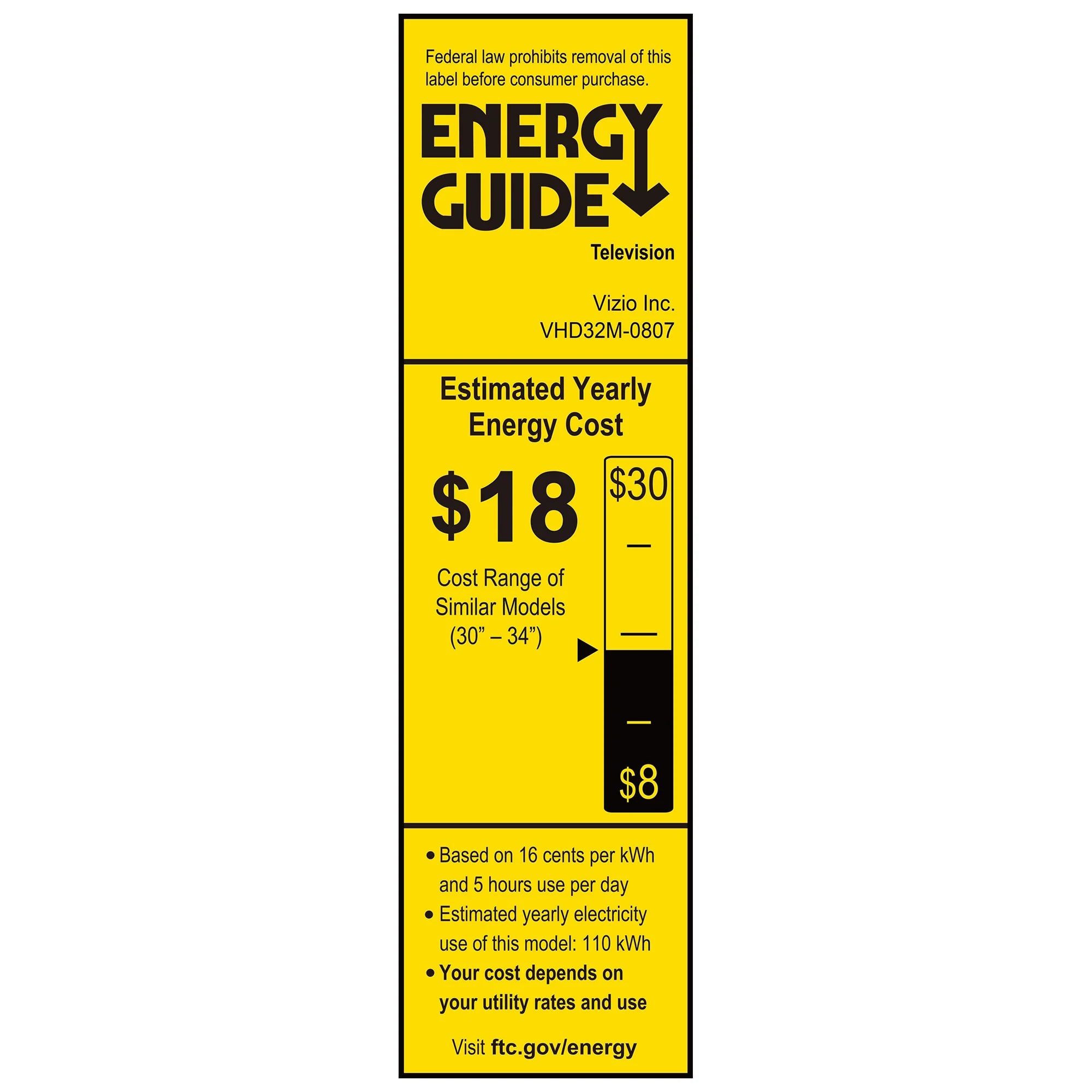 32” Class HD 720P LED Smart TV (VHD32M-08)