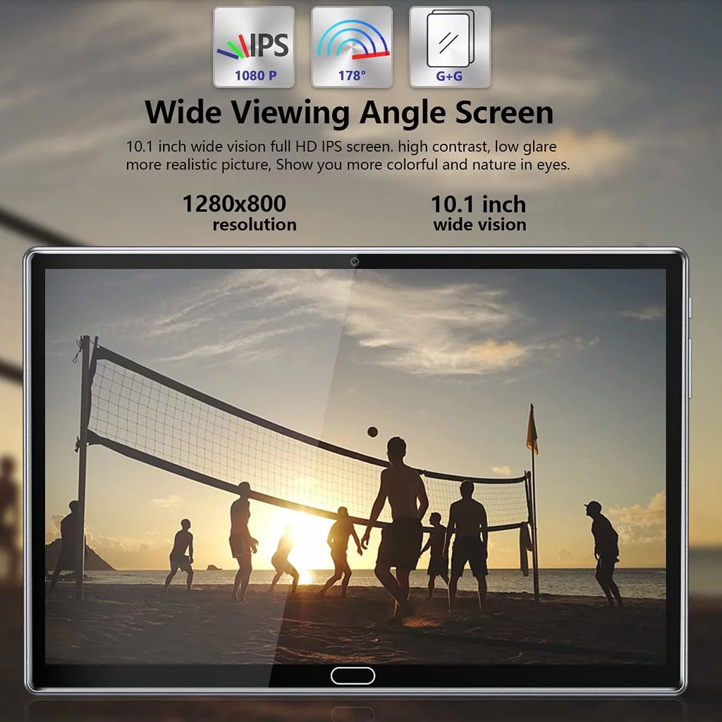 Android 13 Tablet 10 Inch Tablet with Keyboard Wireless Mouse Stylus,4G Phone Tablet