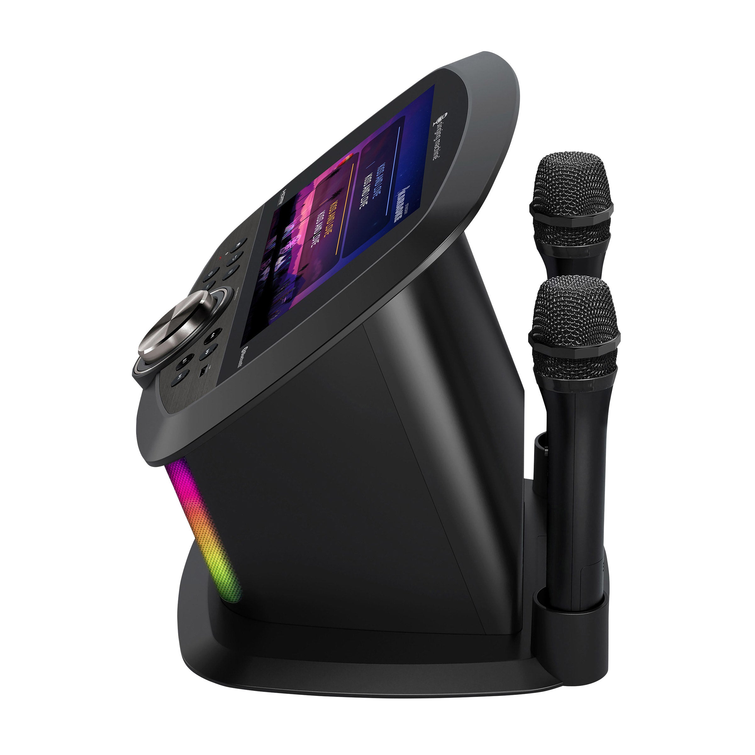 Ultimate Karaoke Party System with Vocal Removal & Charging Mics